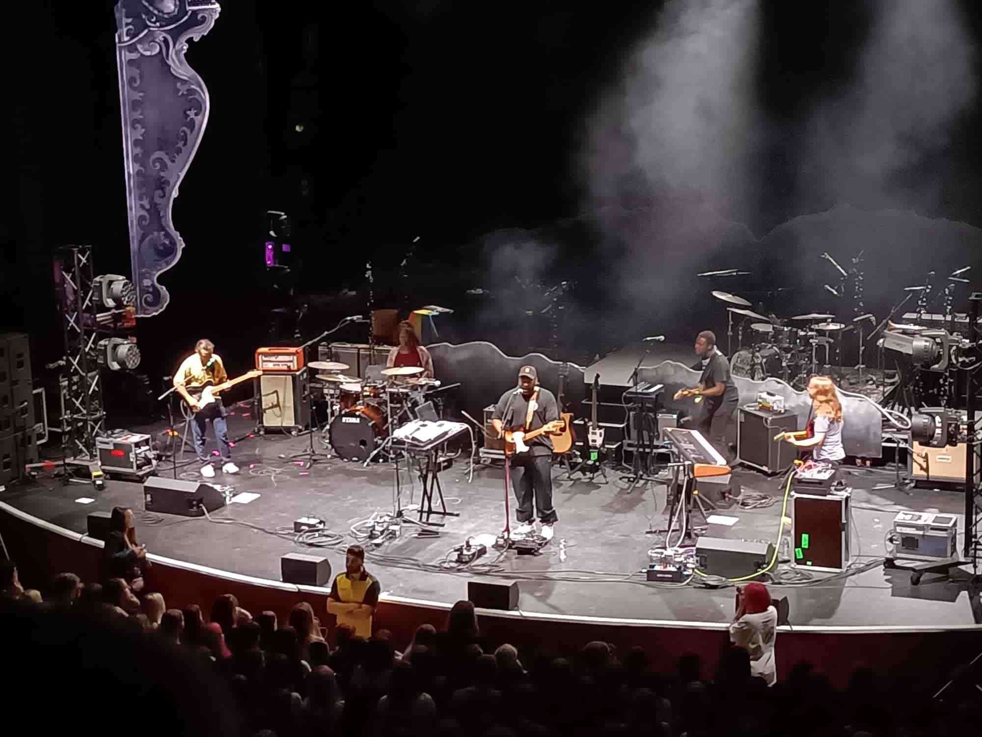 View of Phoebe Bridgers at Manchester Apollo from Seat Block Front Circle